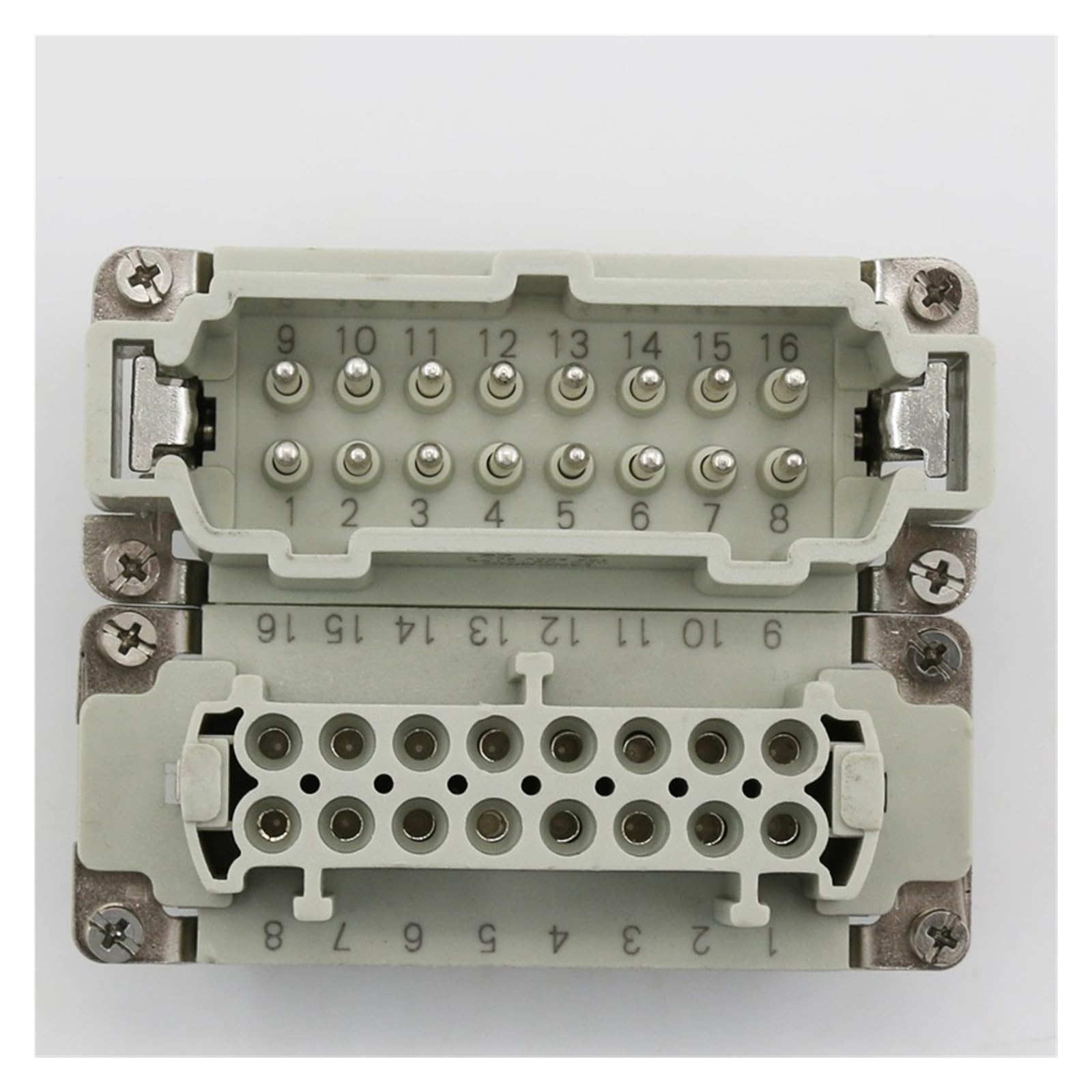 16-adriger Hochleistungsstecker HDC-HE-016-Stecker, Buchsenstecker, 16A500V-Luftfahrtsteckerkern(Female connector)