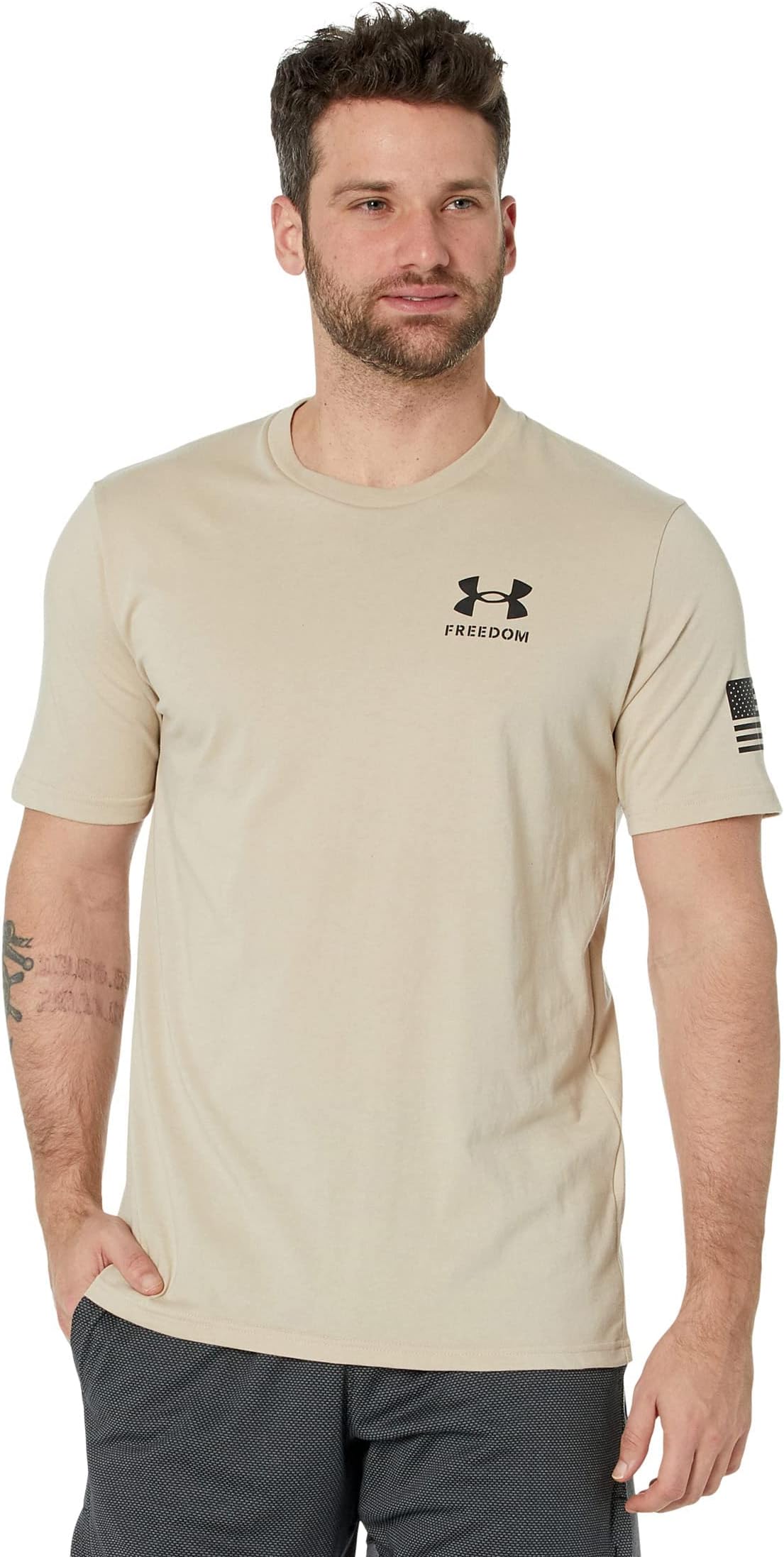 Under Armour Men's New Freedom Flag T-Shirt Shirt