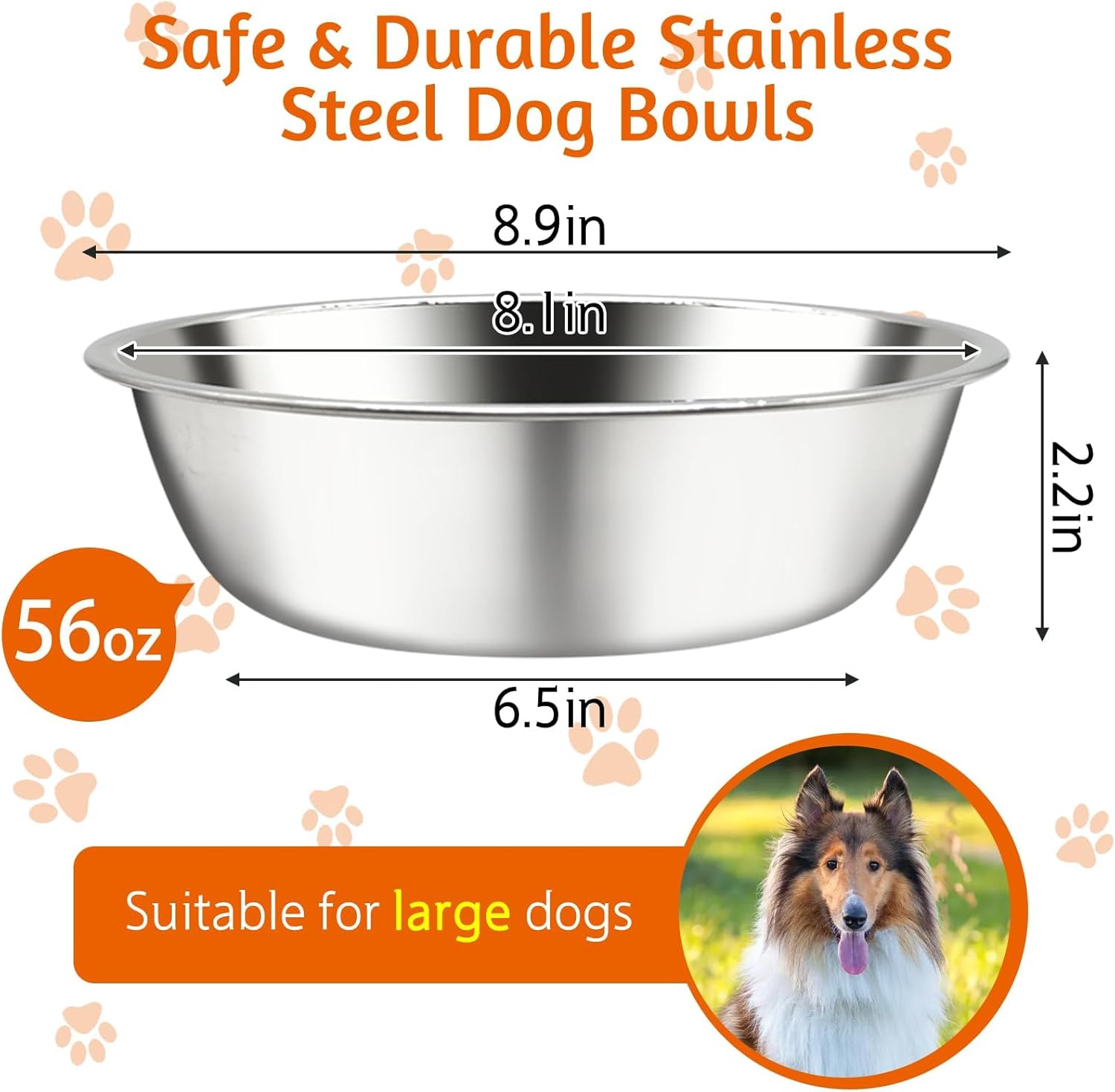 Ultimate Dog Feeding Solution: kathson 6 PCS Stainless Steel Bowls Review