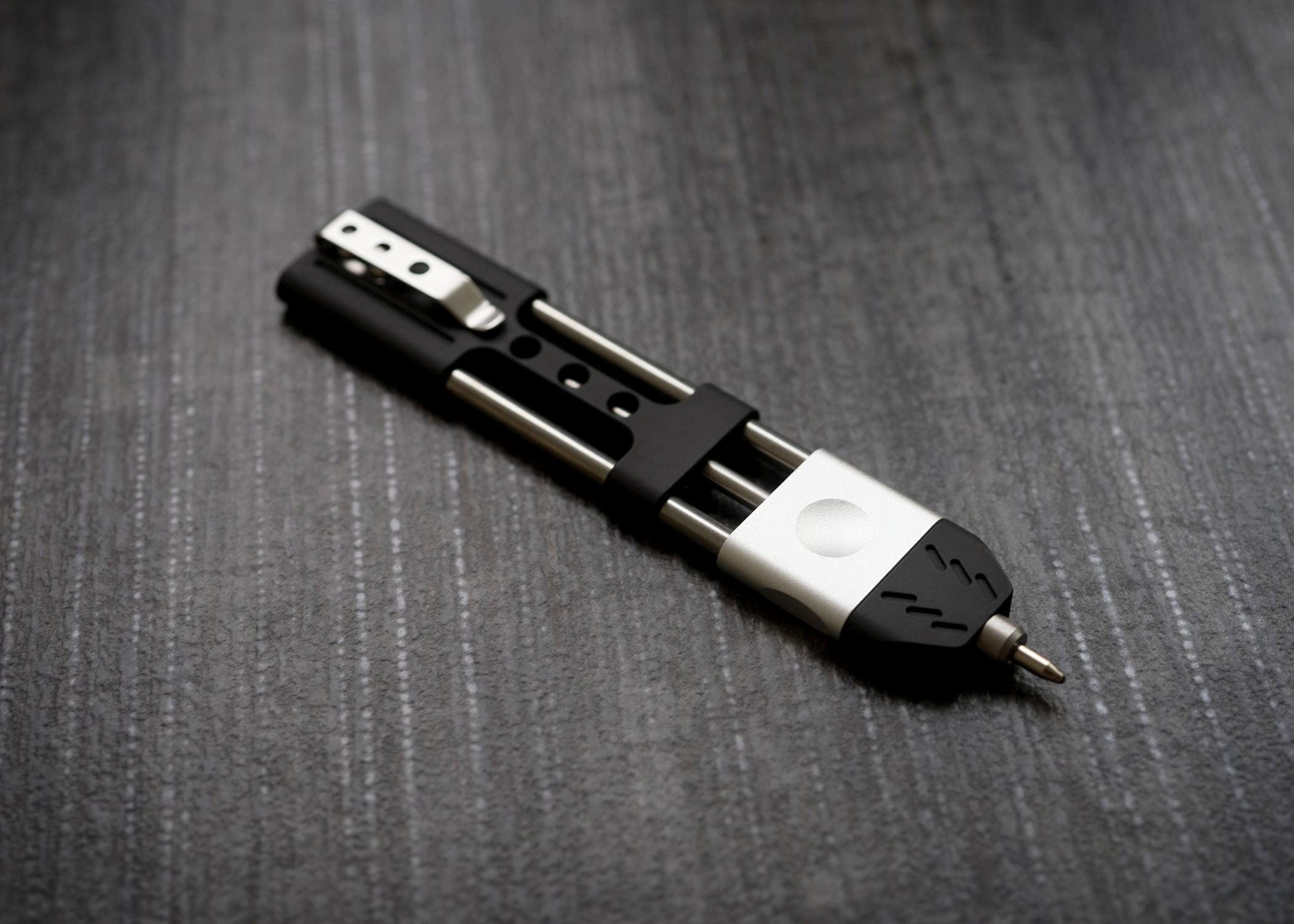 TEC Accessories - Ko-Axis Rail Pen - Aluminum - Graphite Black Cerakote - Everyday Carry - Gifts for — view 2