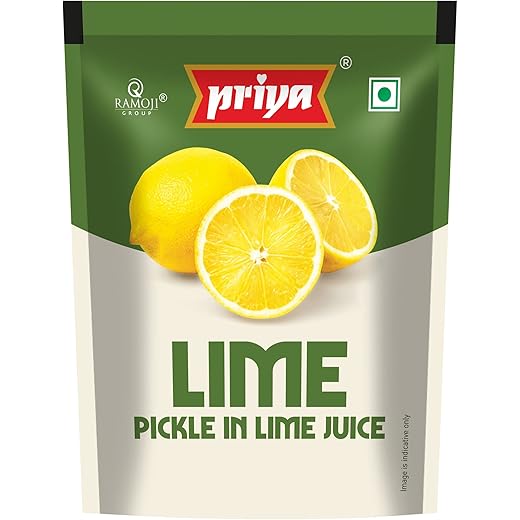 Priya Lime Pickle 35g Sachet - Tangy & Portable