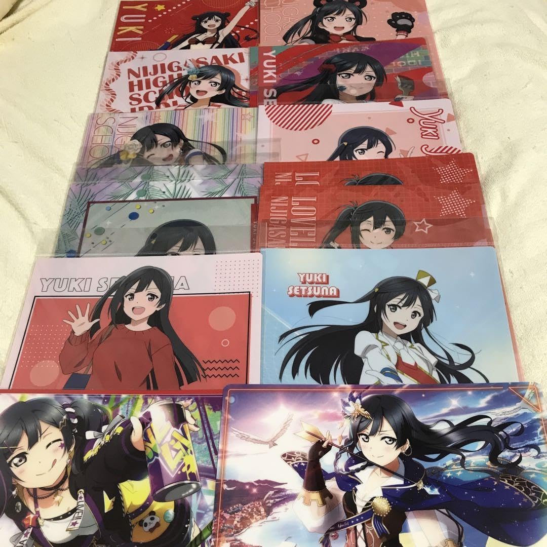 優木せつ菜 クリアファイル 売り