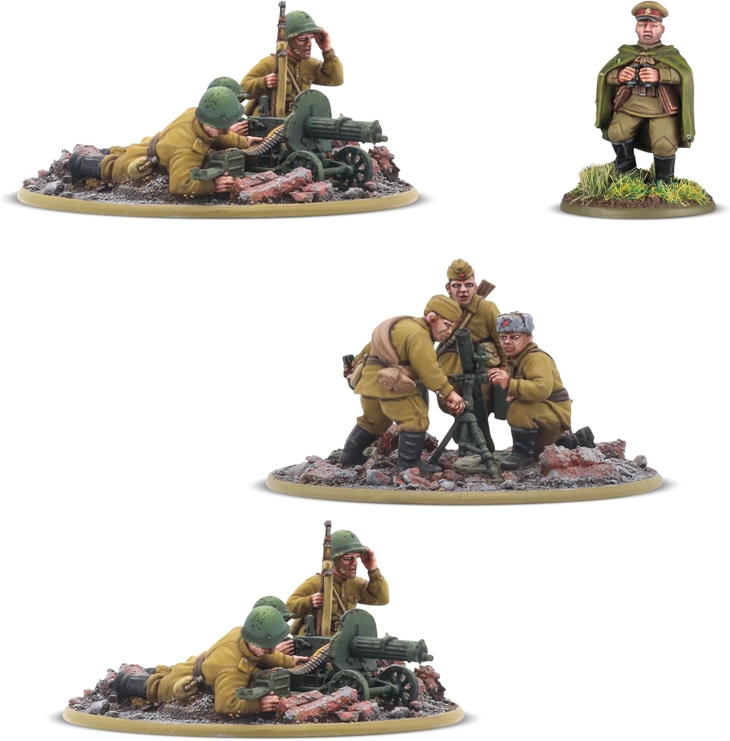 Heavy Weapons Platoon, Soviet Infantry by Warlord Games