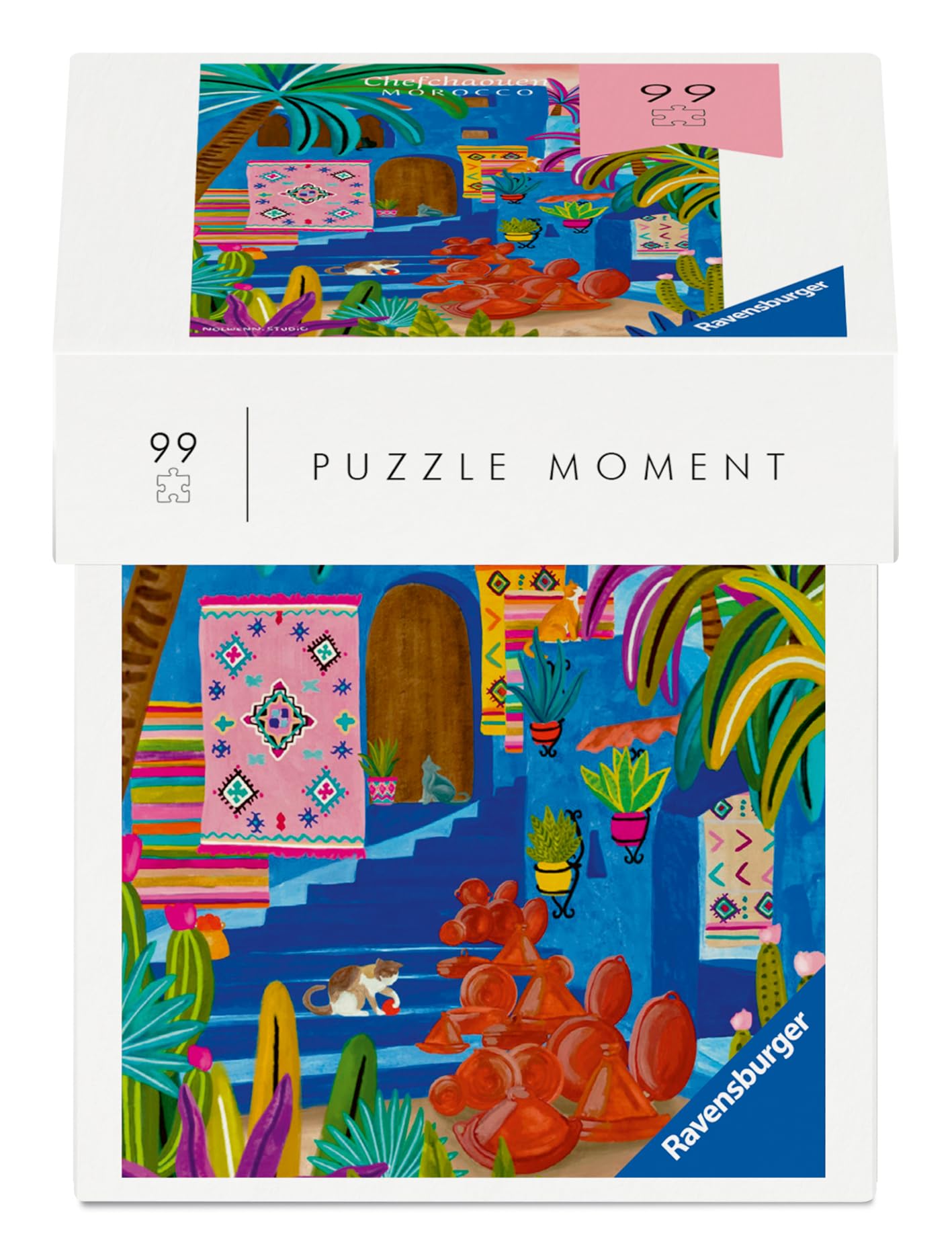 Ravensburger Puzzle Moments Morocco – 99 Piece Jigsaw Puzzle for Adults | Relaxing Mindful Activity, Premium Quality Puzzle | Stress Relief & Mindfulness Gift for Puzzle Lovers