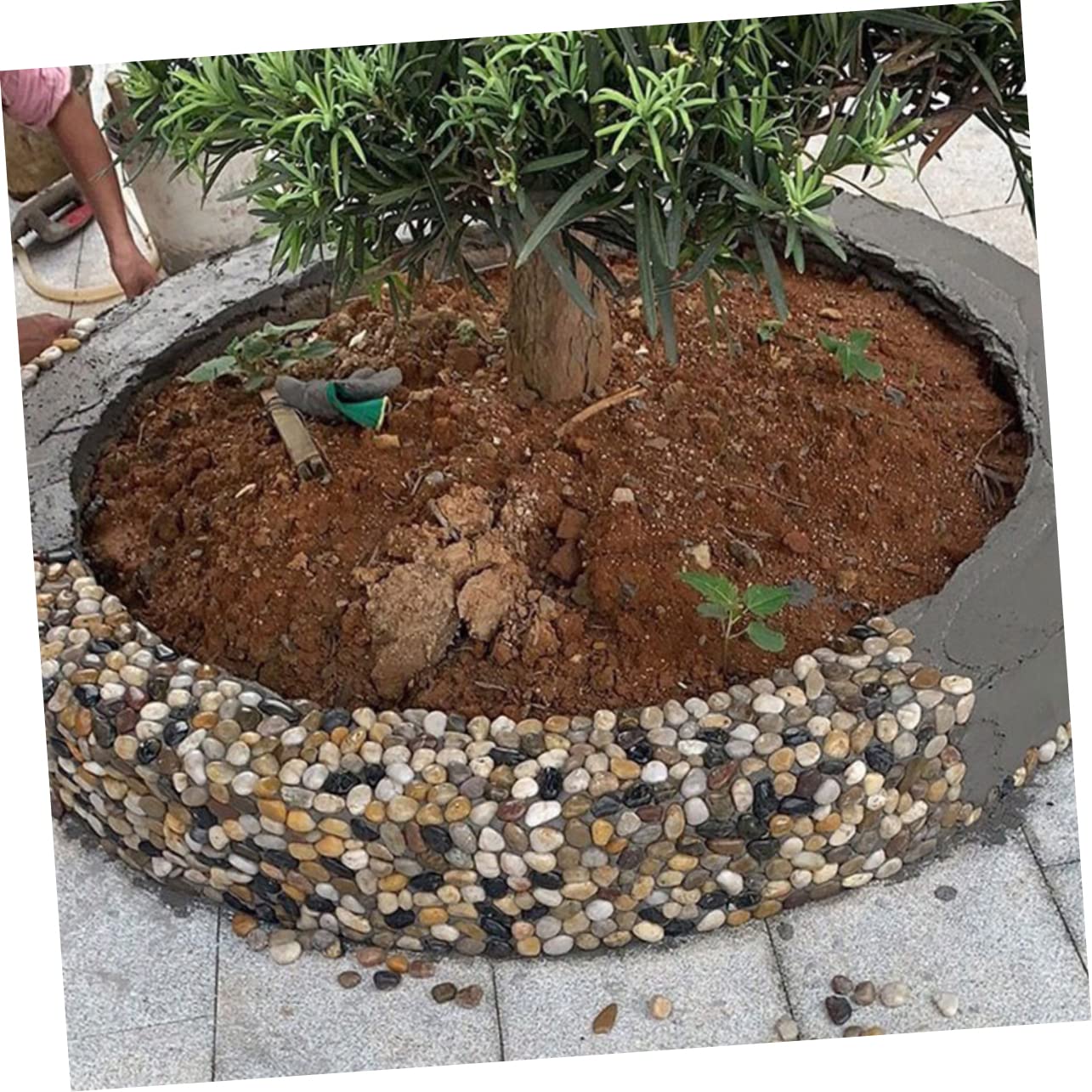 Abaodam 2bolsas Natural Guijarros para Paisajismo De Jardín Piedras Decorativas para Peceras Jarrones Piedras para Paisajismo Exterior Rocas para