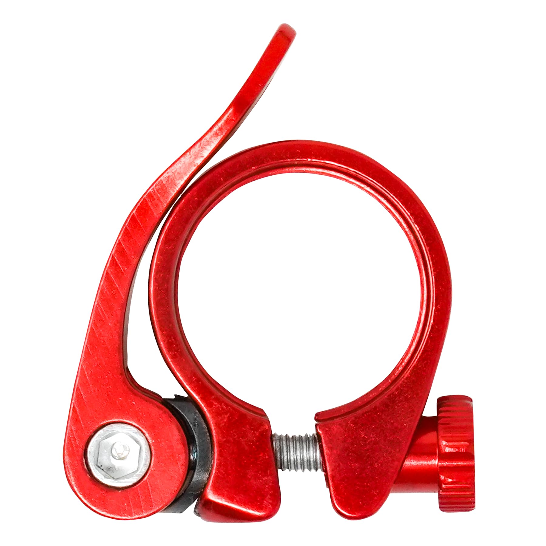 Laxzo Red ® Bike Seat Post Clamp Aluminium Alloy Bicycle Quick Release Seatpost Collar 31.8Mm /34.9Mm For Mtb Road Casual Bike Bicycle (31.8Mm, )