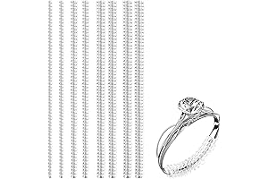 8pcs Clear Ring Adjusters for Loose Wedding Rings