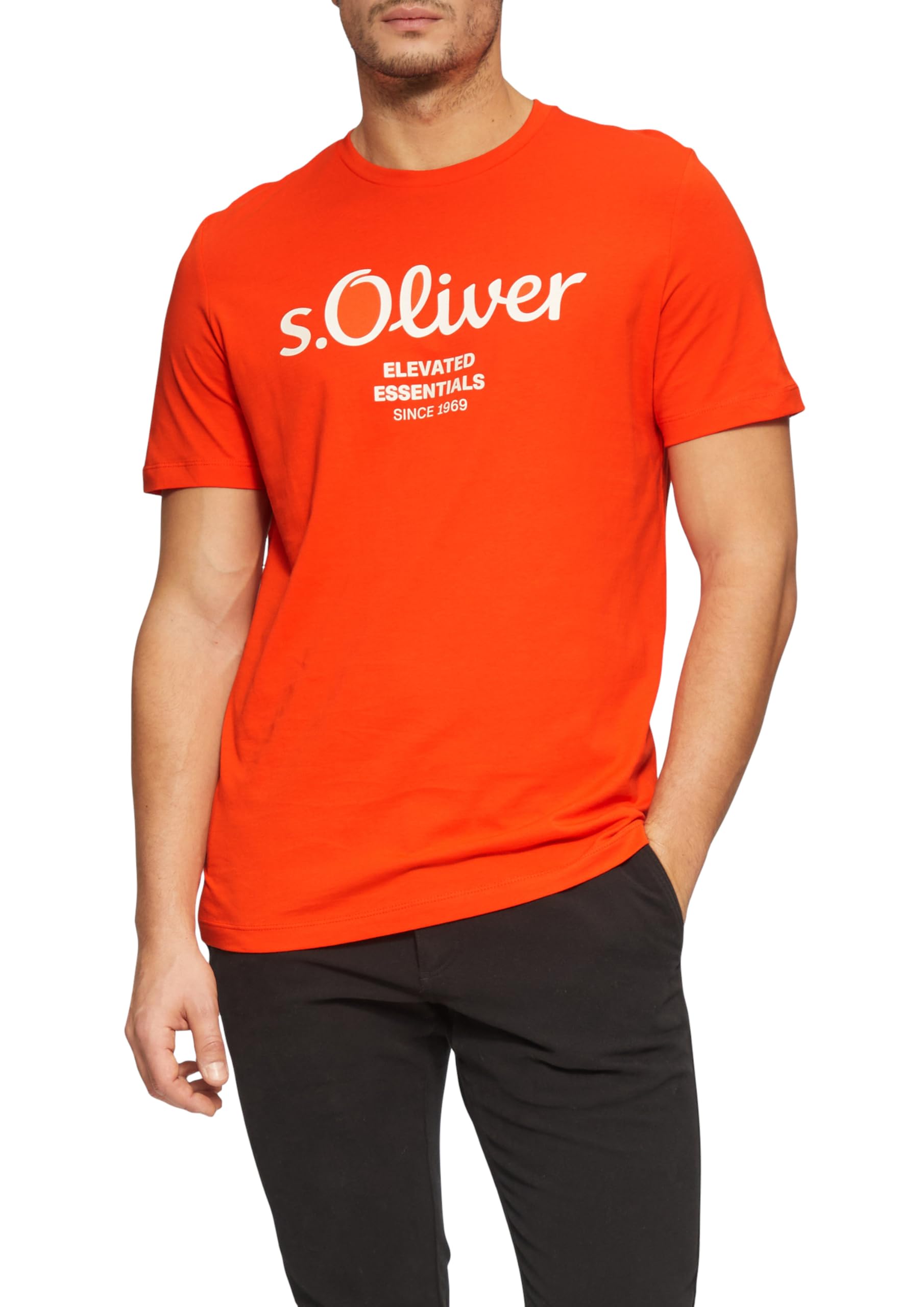 s.Oliver T-Shirt mit Logo-Print