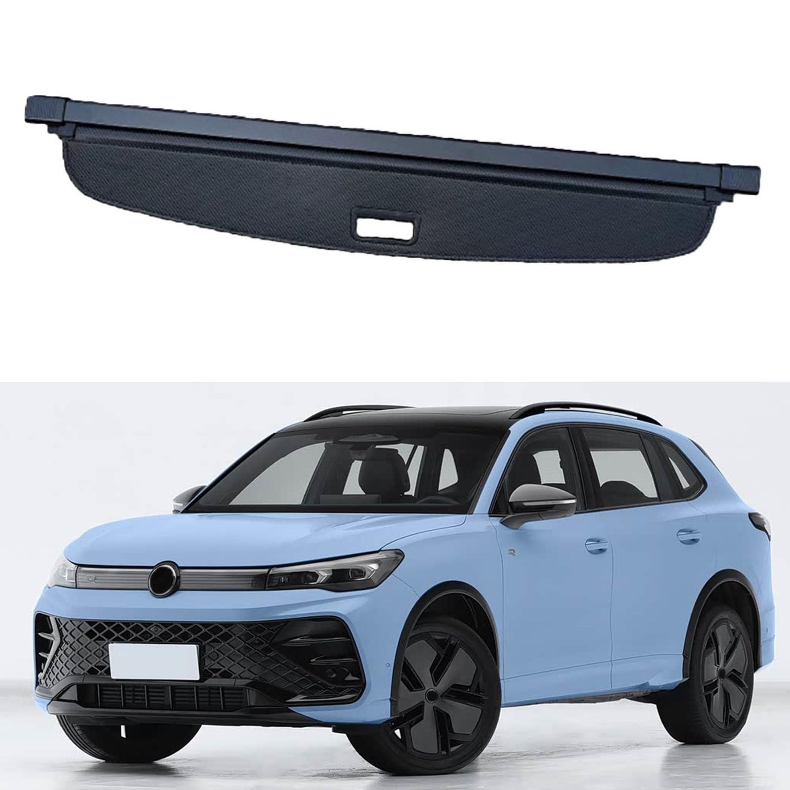 JGQFB Car privacy screen,Compatible with VW Tiguan L 2018-2024,Auto Parts