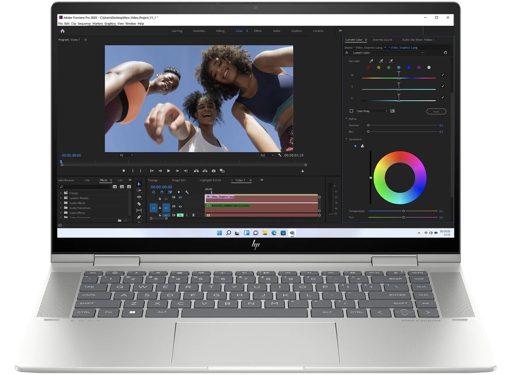 HPEnvy x360 15-fe0020na 2-in-1 Convertible Laptop (Natural Silver) Intel Core i5 1335U, 8 GB RAM, 512 GB SSD, Windows 11 Home