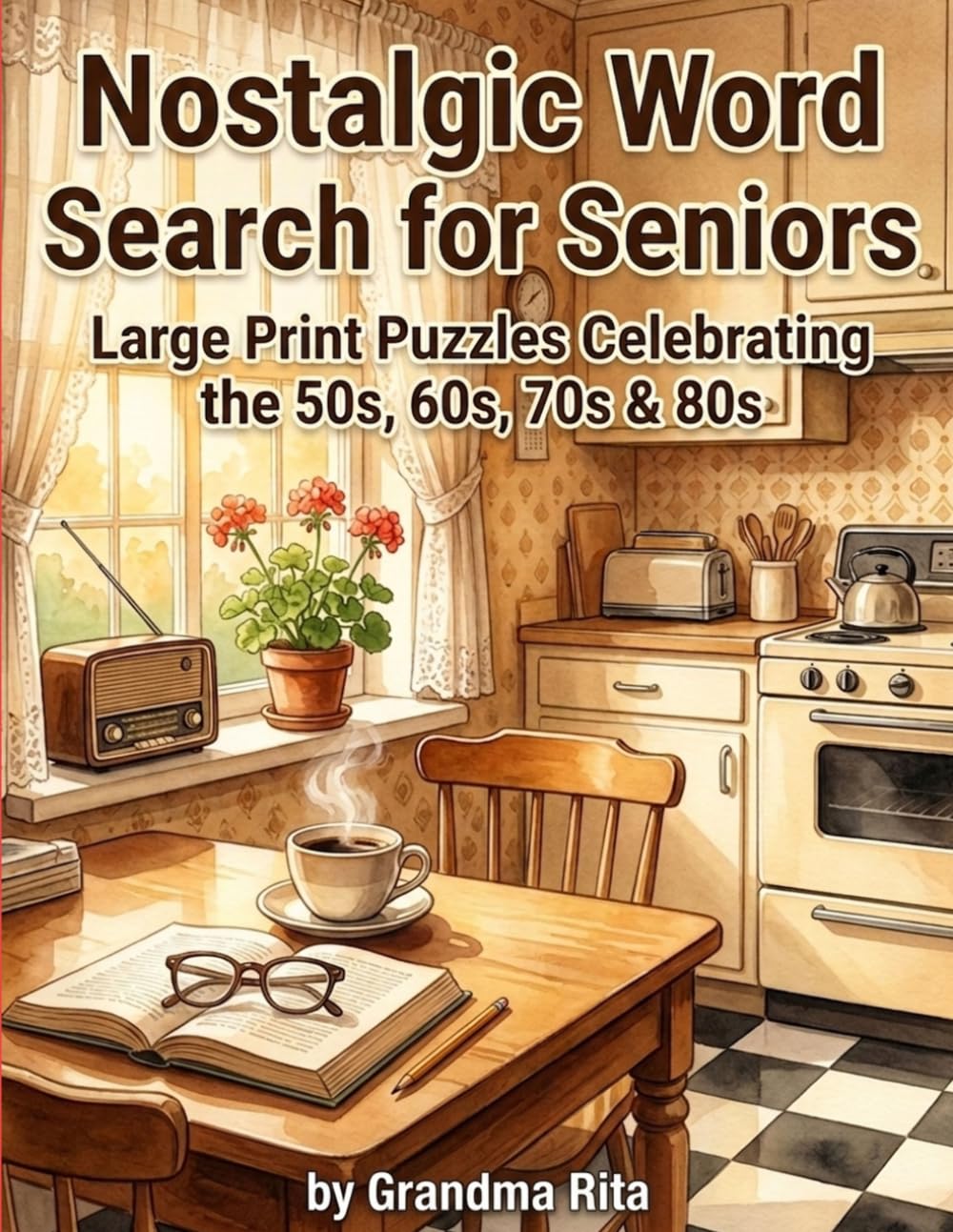 Nostalgic Word Search for Seniors: Large Print Puzzles Celebrating the 50s, 60s, 70s & 80s: Large Print Puzzles Celebrating the 50s, 60s, 70s & 80s