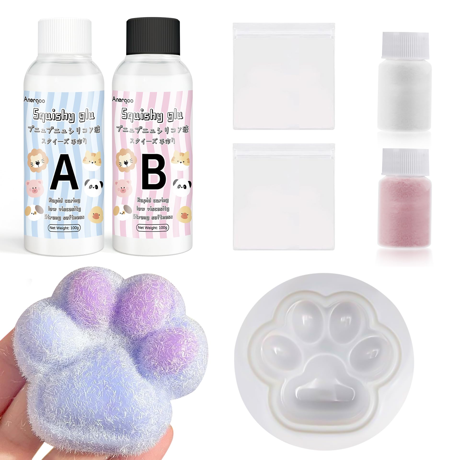 Taba Squishi siliconen set | Ontwerp je eigen squishies