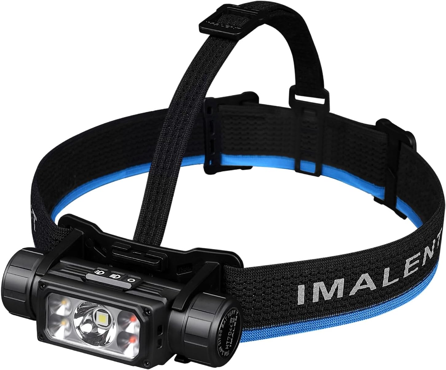 HT70 Headlamp Flashlight, 3500 Lumen Led Rechargeable Head Lamp, Super Bright Headlight with White Red Warm Light for Camping, Outdoor, Running and Hiking (HT70)