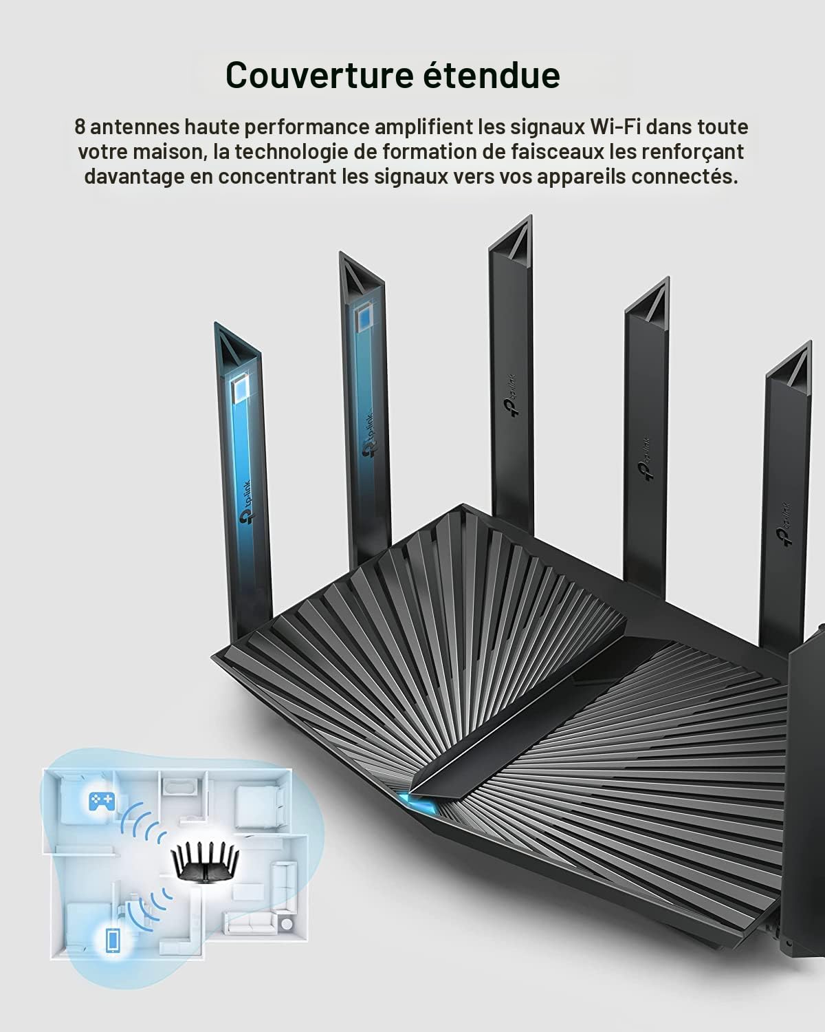 TP-Link Archer AX80 Wi-Fi 6 ルーター 0 AX80 Archer the Multi S83593177
