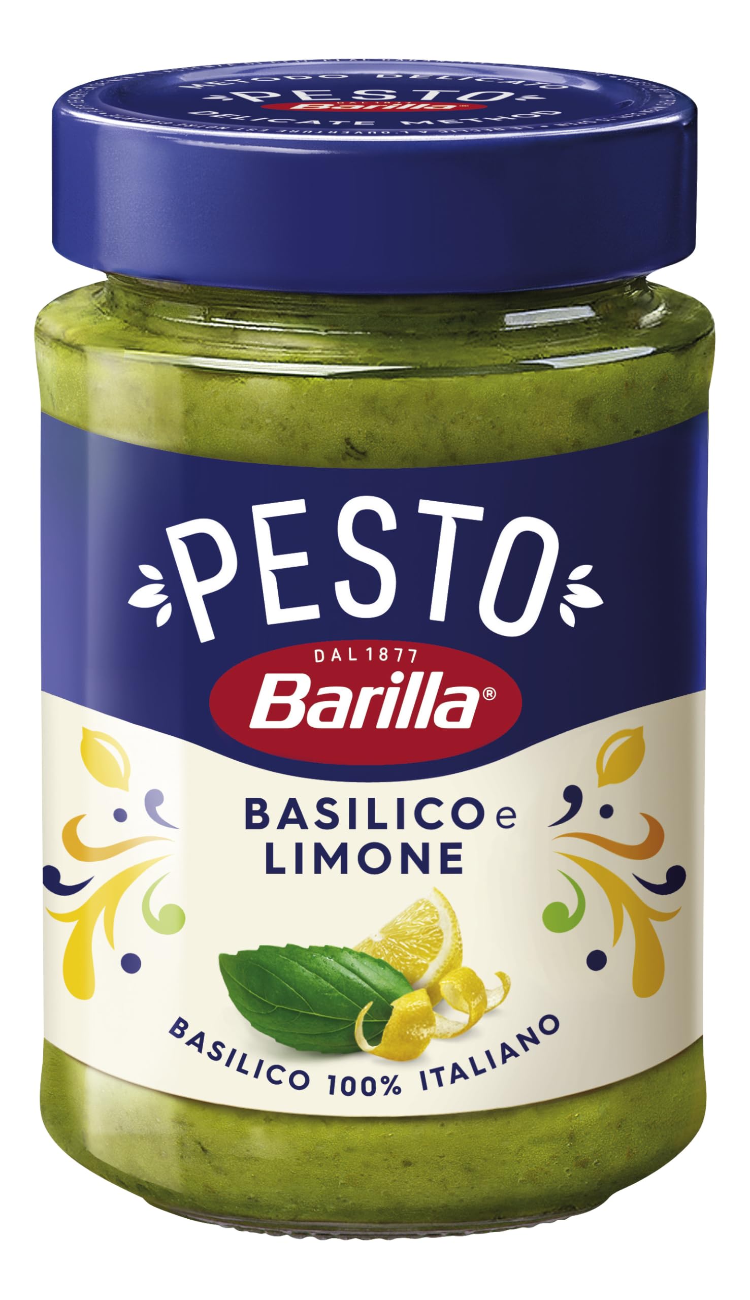 Barilla Pesto Basilico e Limone 12 x 190 g