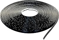 Vista 23 de InstaTrim La Junta Flexible Original - Paquete de 2 cintas de calafateo adhesivas de 10 pies de gris de 1/2" de ancho - Junta adhesiva con muchos