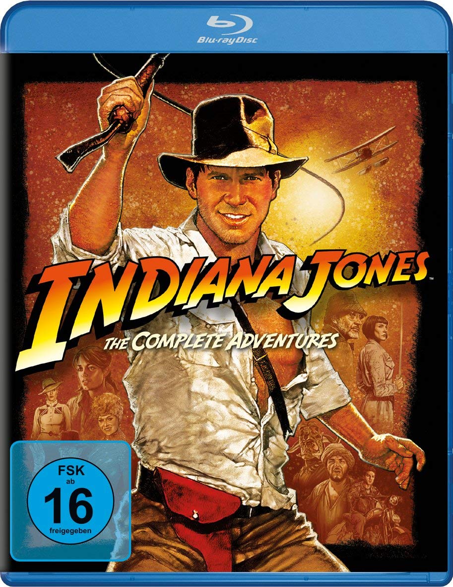 Indiana Jones - Blu-ray Amaray - The Complete Adventures