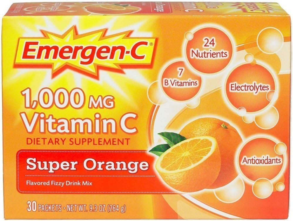 Super Orange Vitamin C - Value Pack of 4