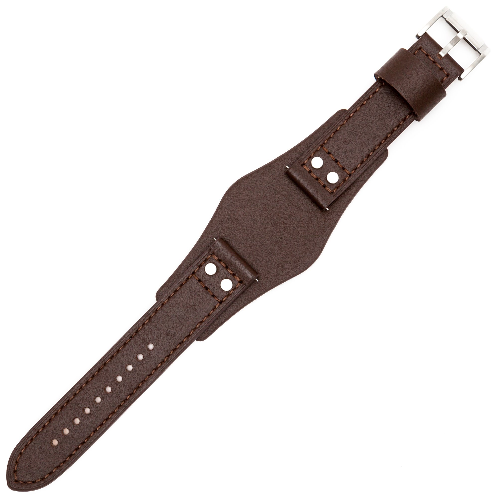Fossil Cinturino Per Orologio 22mm Pelle Marrone - Ch-2891 | Lb-ch2891
