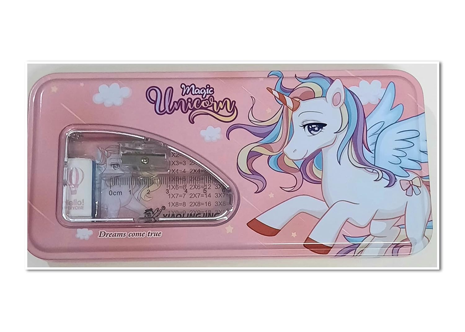 Buy MAGICLE Unicorn Pink Compas Pencil Box for GirlsDIY Christmas