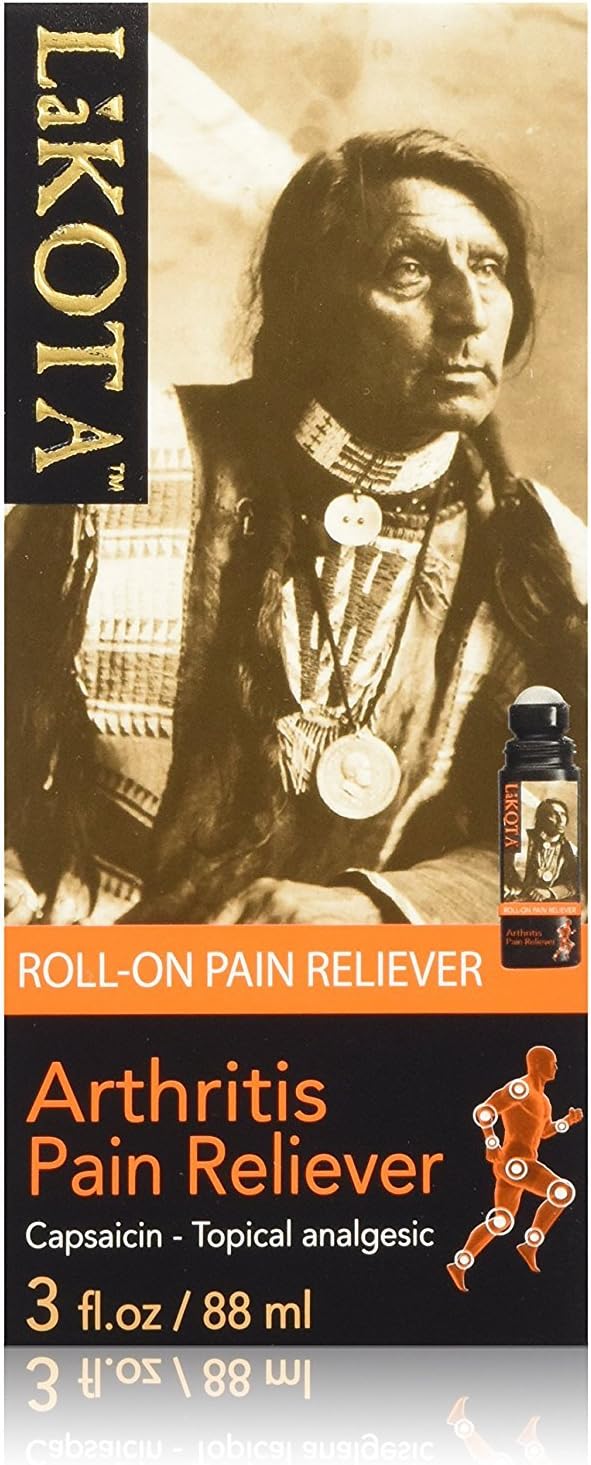 Lakota Roll On Arthritis Formula with 0.025% Capsaicin (Capsicum) Brand: Lakota (HPI)