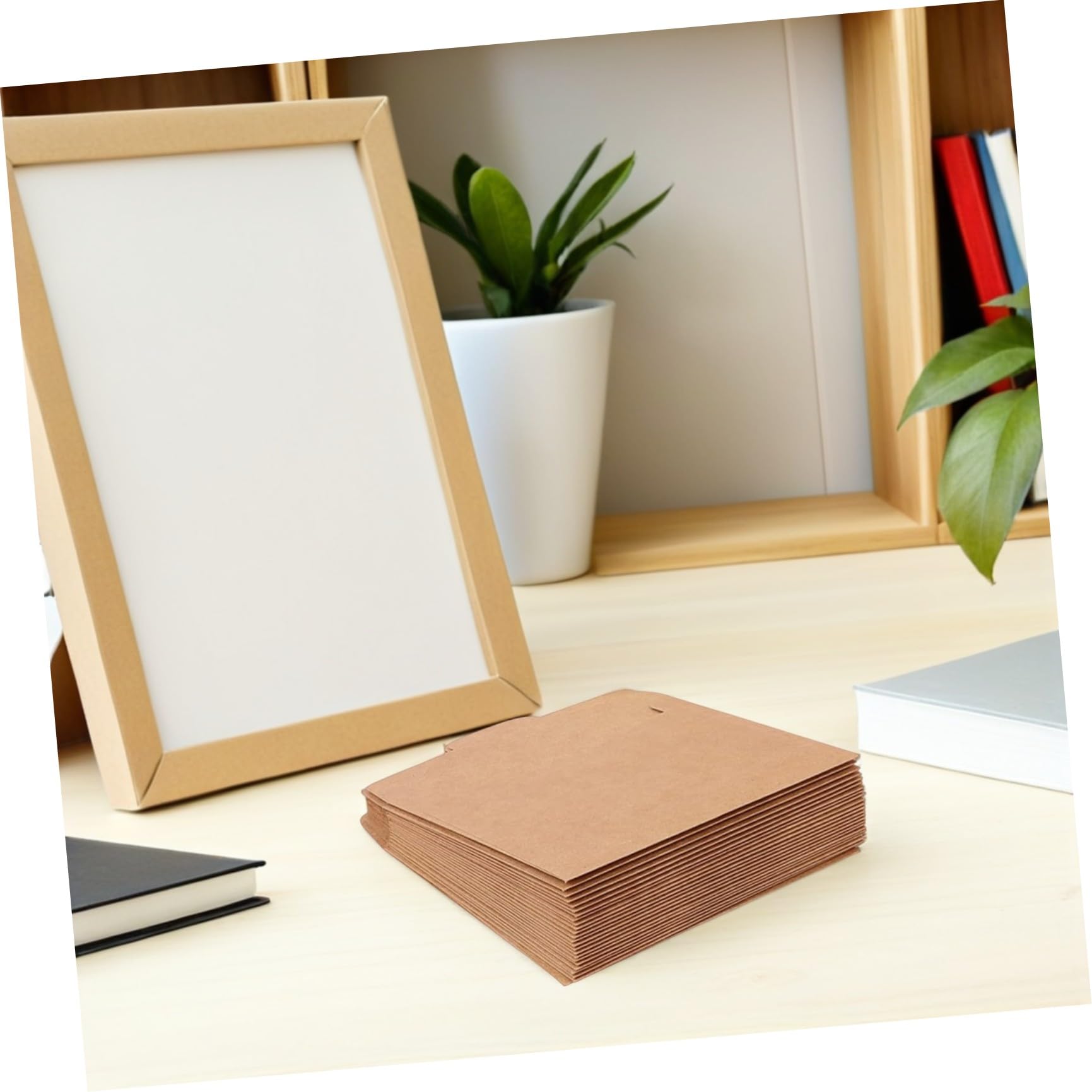 Braune Kraftpapier CD Taschen für Umschläge und Dokumente
