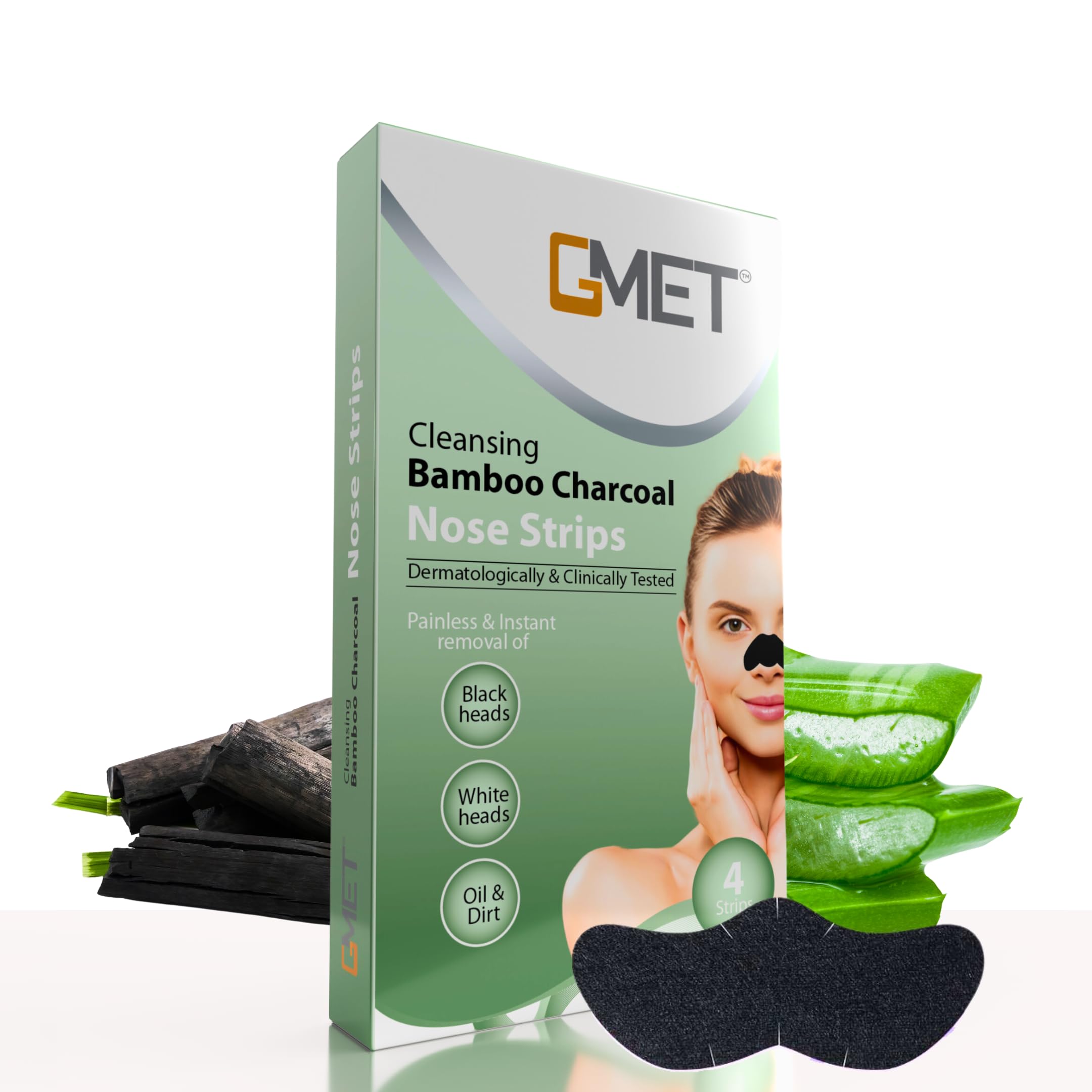 Deep Purifying Nose Strips | With Fuji Green Tea & Witch Hazel | Removes Whiteheads, Blackheads & Cleanses Pores for Men & Women