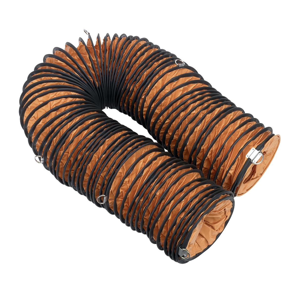 Conduit flexible Ø200 mm 10 Mtr Sealey Ven200ak2 gaine extraction air