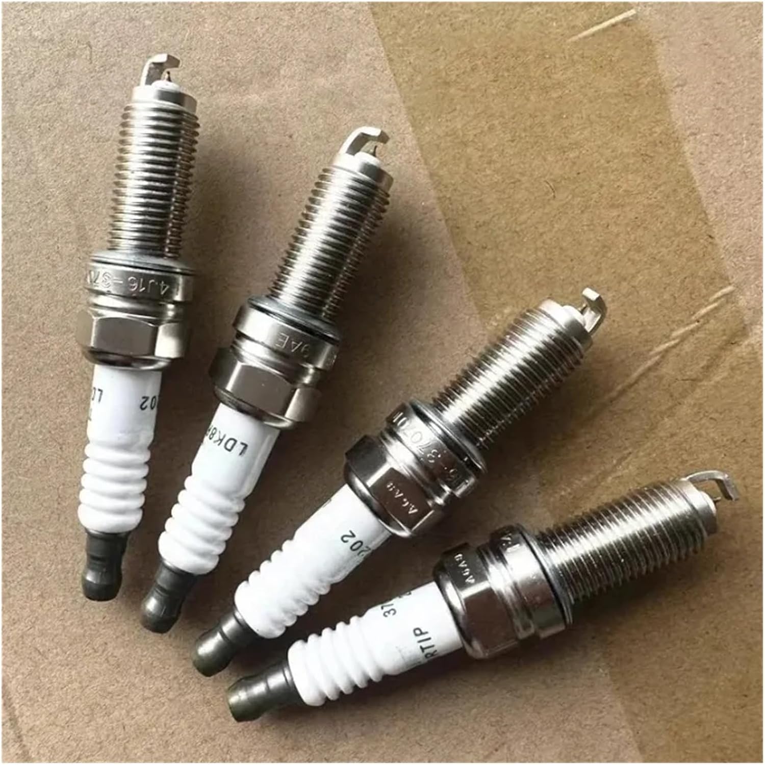 4pcs/set Car Spark Plug F4J16 Compatible with Chery Tiggo 2 4 5 7 8 5x Arrizo 5 7 6 JETOUR X70 E4T15/E4T16 Engine 1.5T/1.6T F4J16-3707010