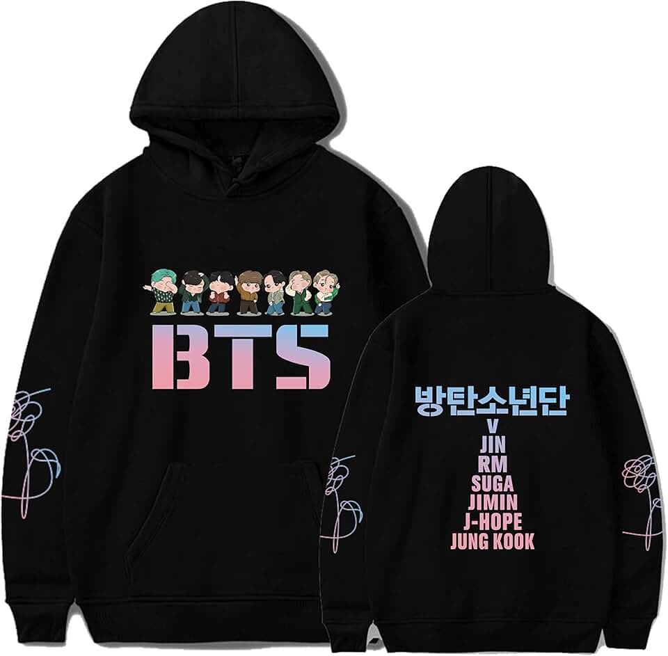 jungkook black sweatshirt