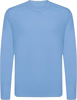 long sleeve t shirt blue