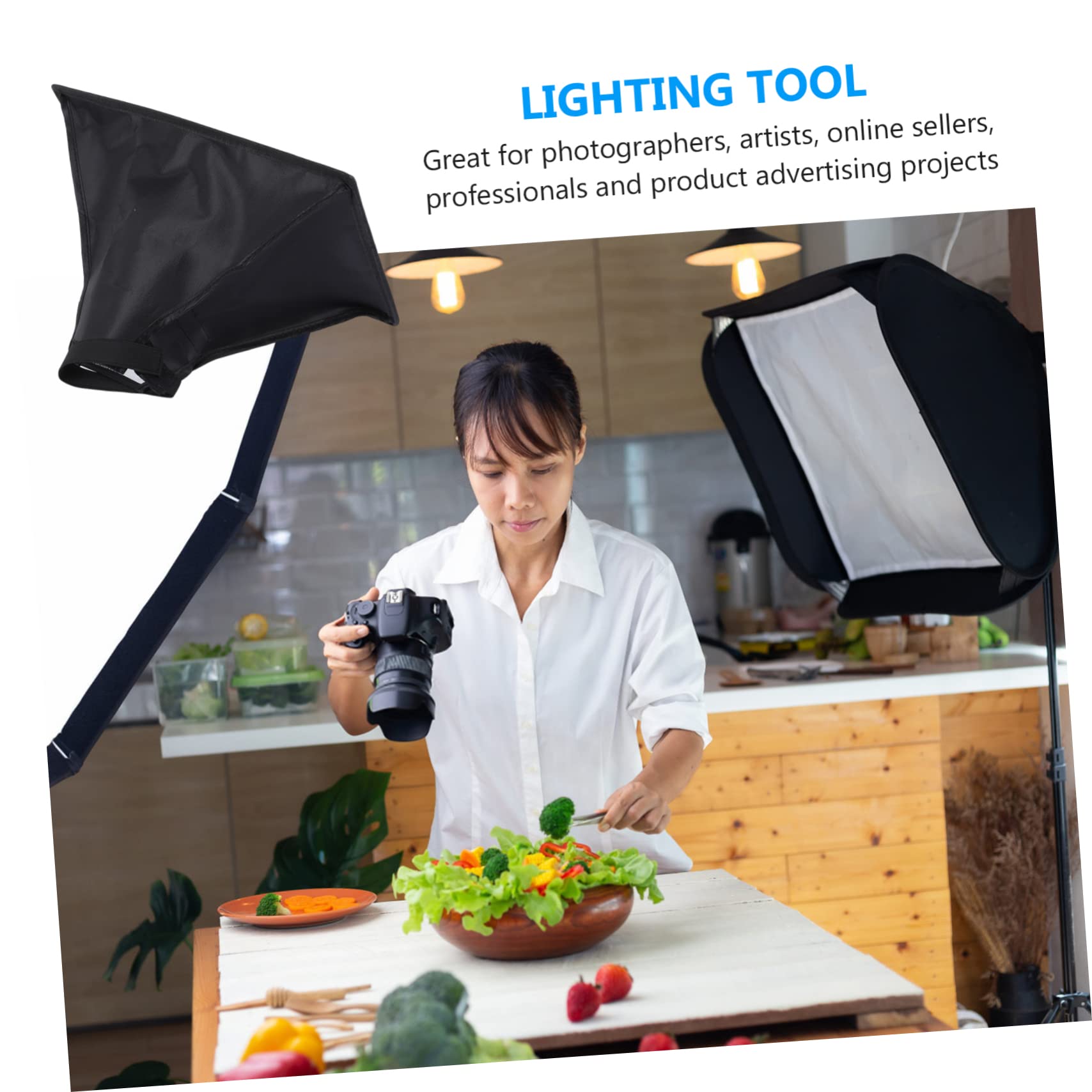 BRIGHTFUFU Softbox Lighting 20x30 Photo Softbox Light Reflector for Outdoor Photography Easy to Use