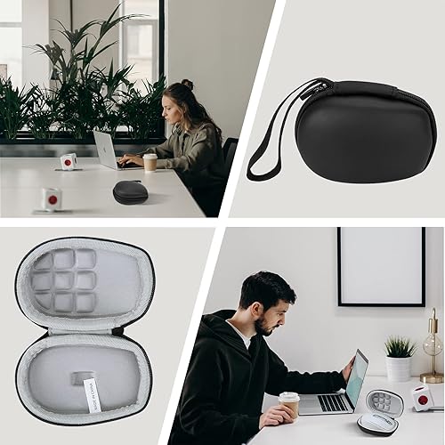Miniatura 7 de co2CREA Carcasa rígida de repuesto para Logitech MX Anywhere 3S Anywhere 3 Anywhere 2S Anywhere 2 Compact Performance Mouse (estuche grafito +