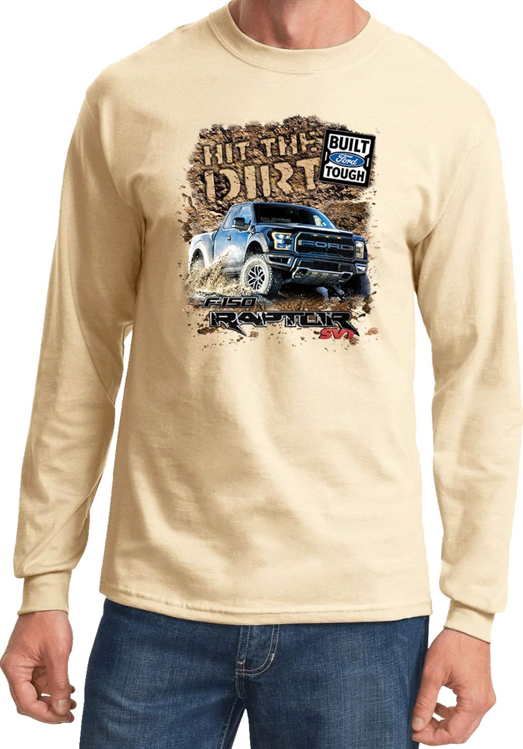 Ford F-150 T-Shirt Hit The Dirt Long Sleeve