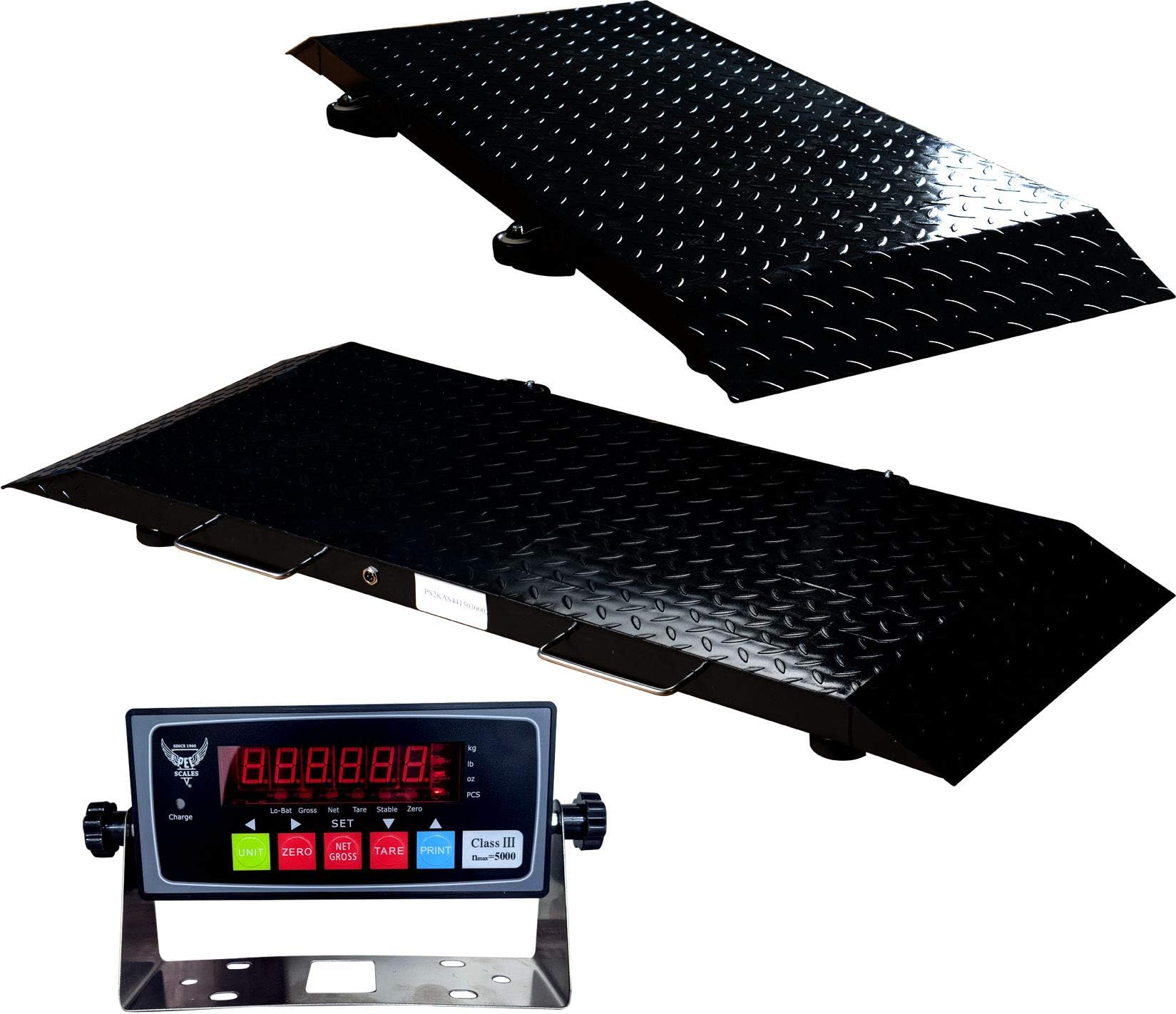 Medium Livestock Scale/Farm Animal Weighing Equipment, Capacity 2000 x 0.2 lb for Sheep, Goat, Alpaca, Pig, etc. Platform 50"x25"