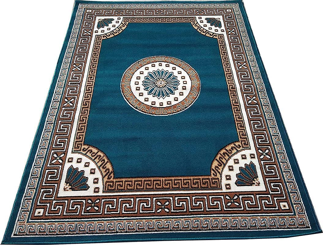 Carpetify Premium Kalin Carpet (Ocean Blue, Acrylic, 6 x 8 ft) for Bedroom, Living Room, Long Floor Mat (B098JZVBB9) Amazon Price History, Amazon Price Tracker