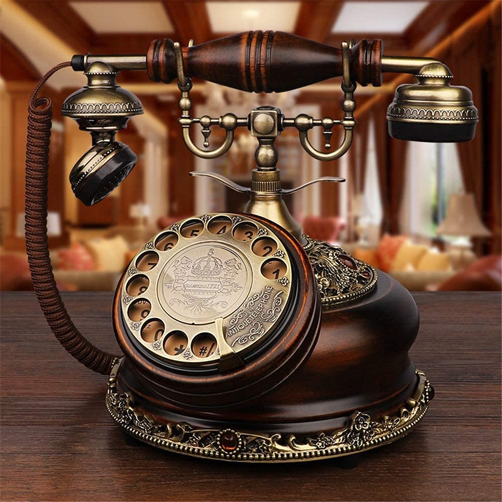 Telefon Stacjonarny Do Domu, Europejski Telefon Antyczny, Telefony Z Tarczą Obrotową, Telefon Stacjonarny Retro, Telefon Stacjonarny Na Biurko, Telefon Przewodowy Do