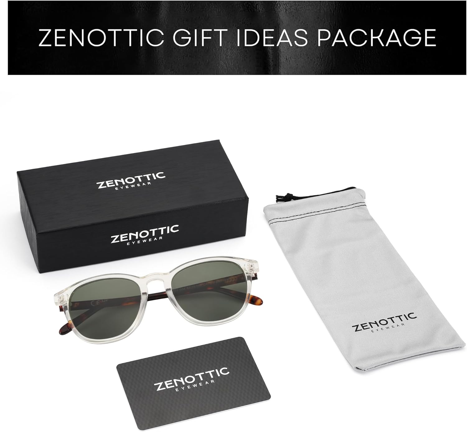 ZENOTTIC Round Polarized Sunglasses Women: UV400 Protection Classic Retro Circle Shades for Driving Fishing Golf Fashion - Image 6