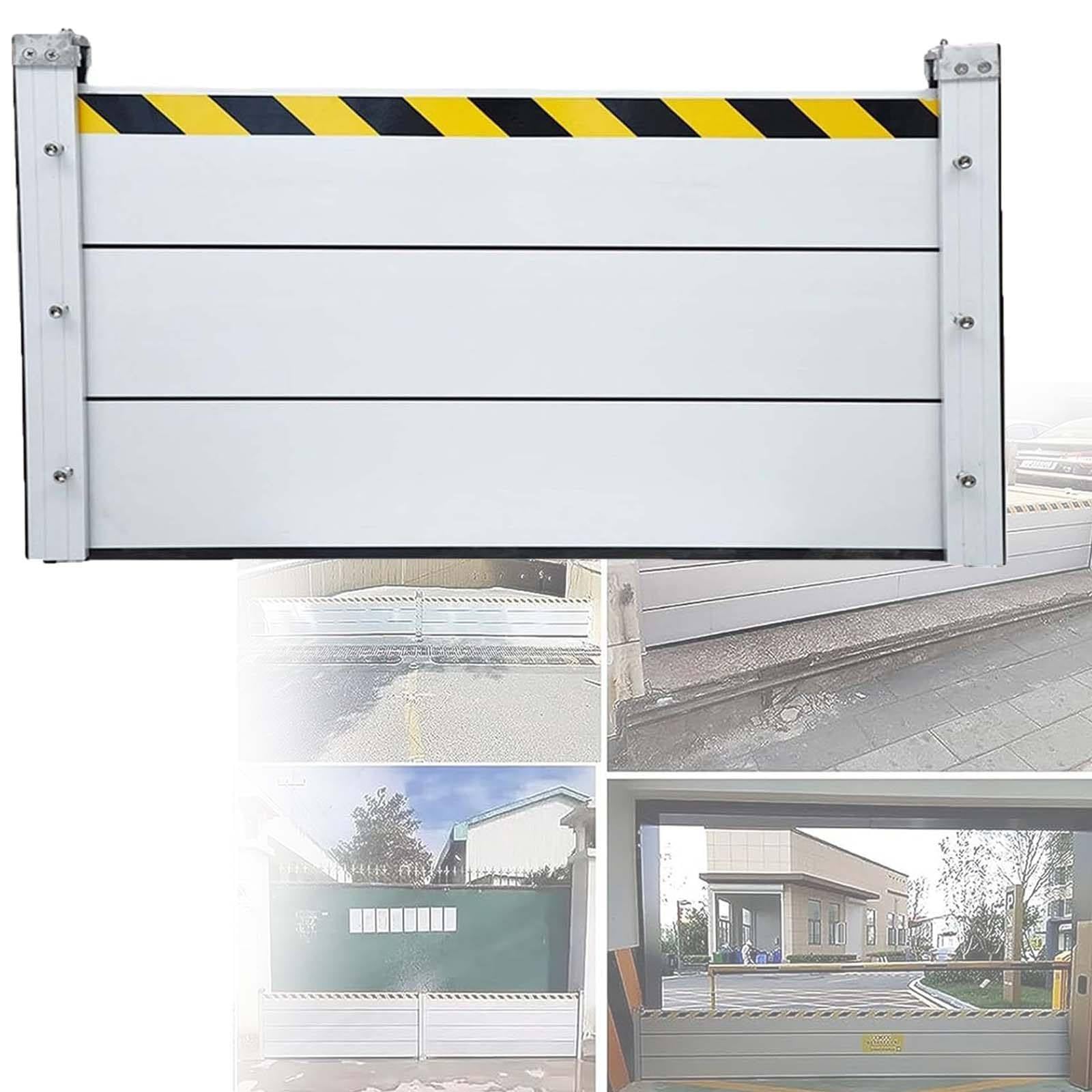 Barrière de protection contre les inondations en aluminium pour garage