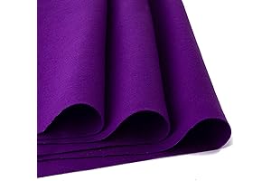 HaoFeiJH Purple Felt Fabric: Crafting Magic in Vibrant Hues