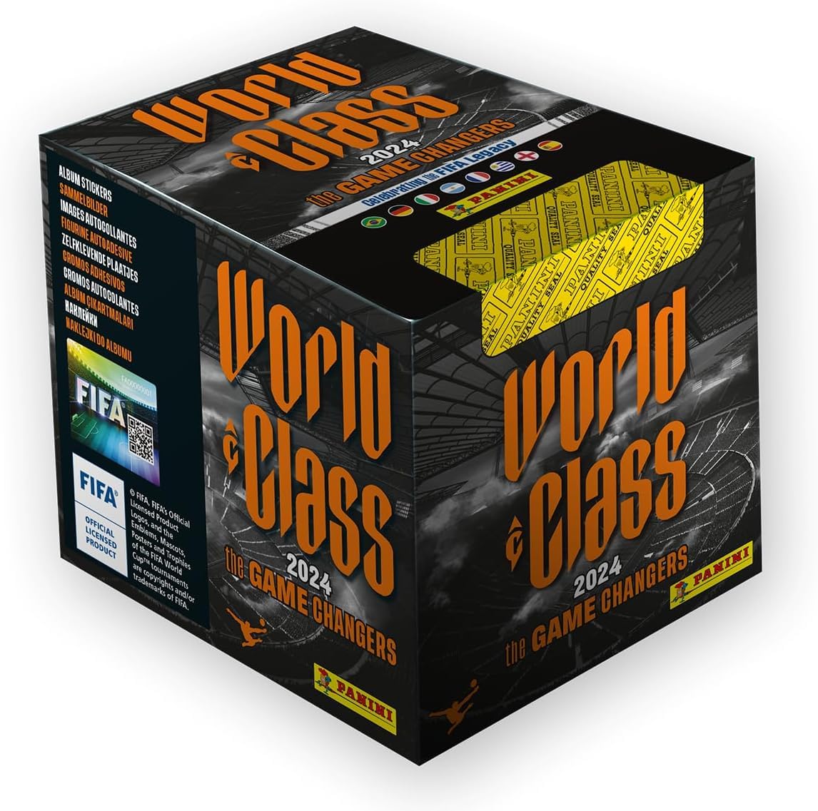 Panini FIFA World Class 2024 Sticker Collection (Box of 50 Bags)