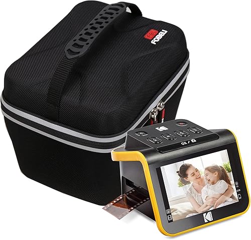 Miniatura 2 de FBLFOBELI Estuche de almacenamiento portátil compatible con KODAK Slide N SCAN Film y Slide Scan con pantalla LCD grande de 5 pulgadas, bolsa