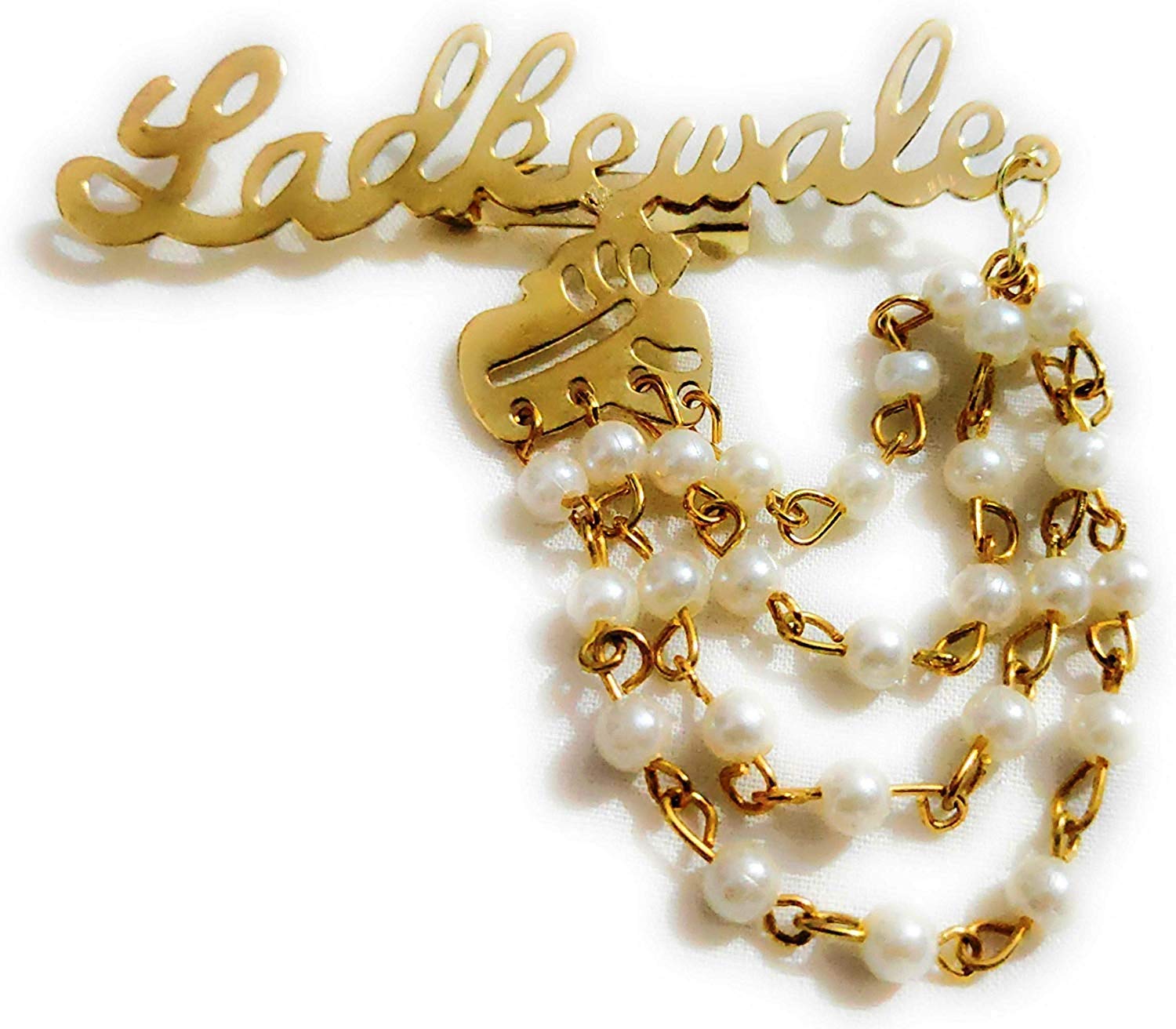 Sanvatsar Ladkewale/Ladkiwale/Betewale/Betiwale Gold Plated Brouch/Brooch/Brooches Pin Pack for Men & Women (80 Broches) 1