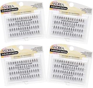 Andrea Pestañas individuales anudadas, median...