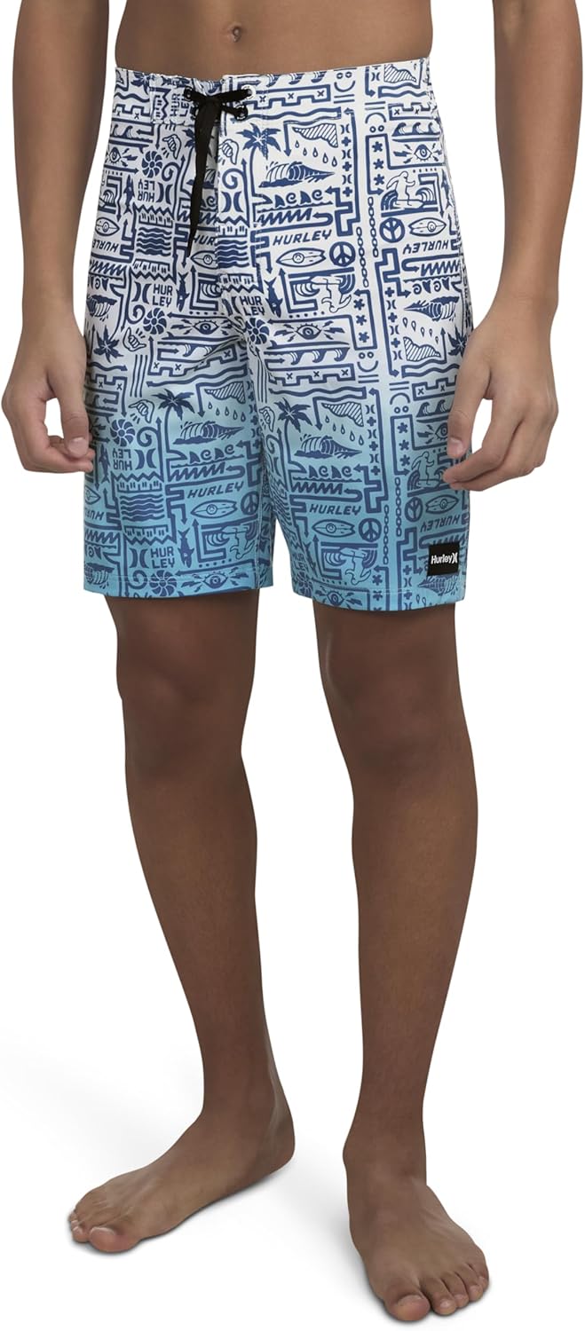 Hurley ボーイズ ボードショーツ, ハーバーグリーン, 20