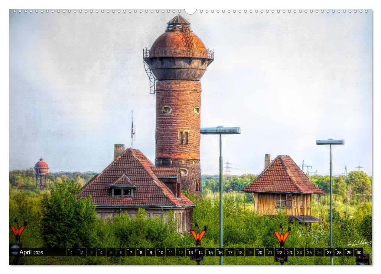 Ruhrpott - Kunstvolle Ansichten (Wandkalender 2026 DIN A2 quer), CALVENDO Monatskalender: Das Ruhrgebiet. Von jeher eine besondere Region mit einer ... Orten und Ansichten. (CALVENDO Orte)