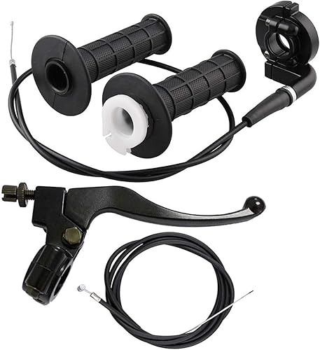 Miniatura 2 de LIYYOO Cable del acelerador, acelerador giratorio, palanca de freno derecha y mango, cable de freno, para mini bicicleta XR80 XR100 CRF70 CRF80