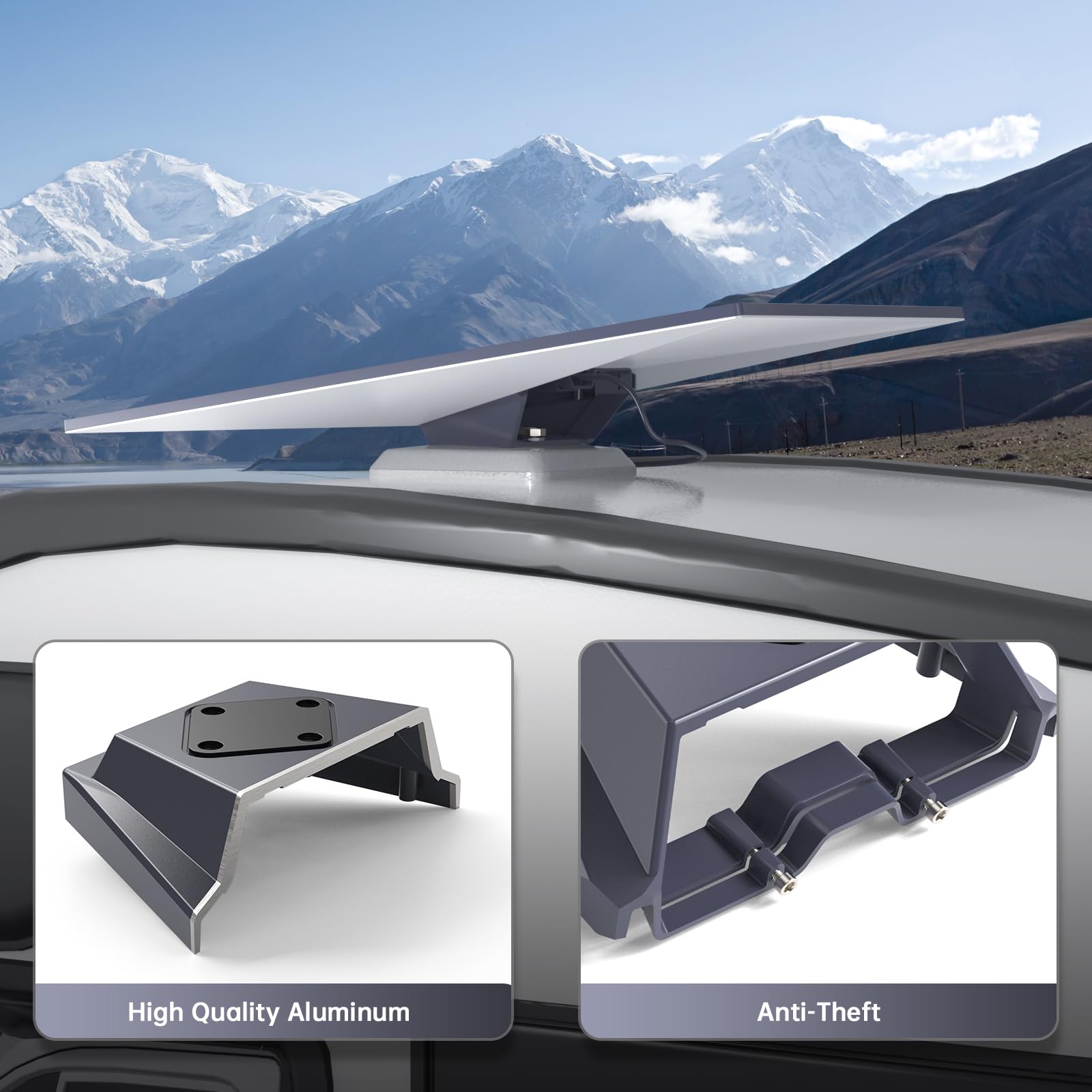 Support Toit Starlink Mini EDUP - Compatible Barres 12-48mm