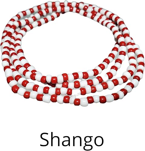 Miniatura 9 de Juego de collar de cuentas de santería de 9 piezas Eleke- Orula Eleggua Shango Yemaya Obbatala Oya Oshun Oggun Ochosi - Babalawo Ifa Yoruba