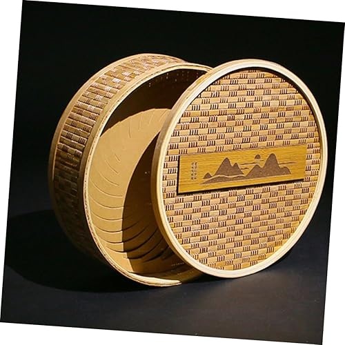 Miniatura 8 de Caja de pastel de té, soporte de madera para bolsitas de té, organizador de hojas de té, estuche para alimentos secos, soporte de madera,